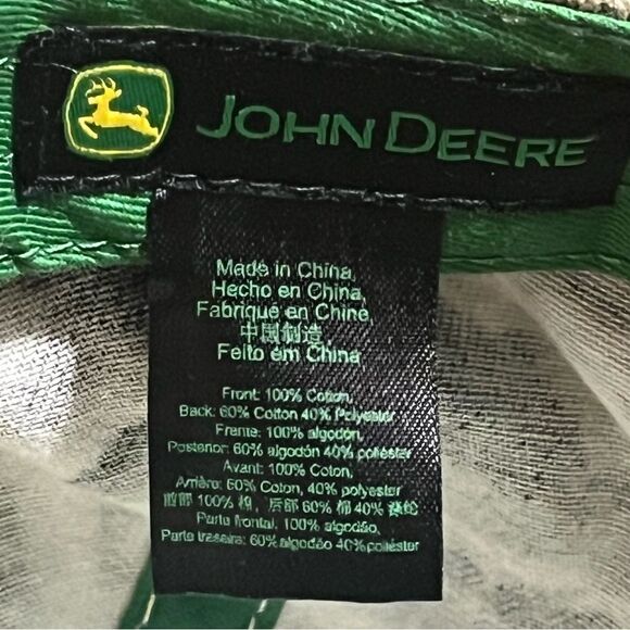 John Deere Moline, IL Tractors & Plows Deer Logo Hat Cap SnapBack - Picture 6 of 7